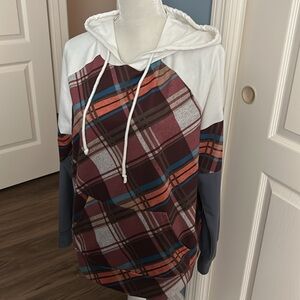Exclusive Colorful Graphic hoodie - Size XL